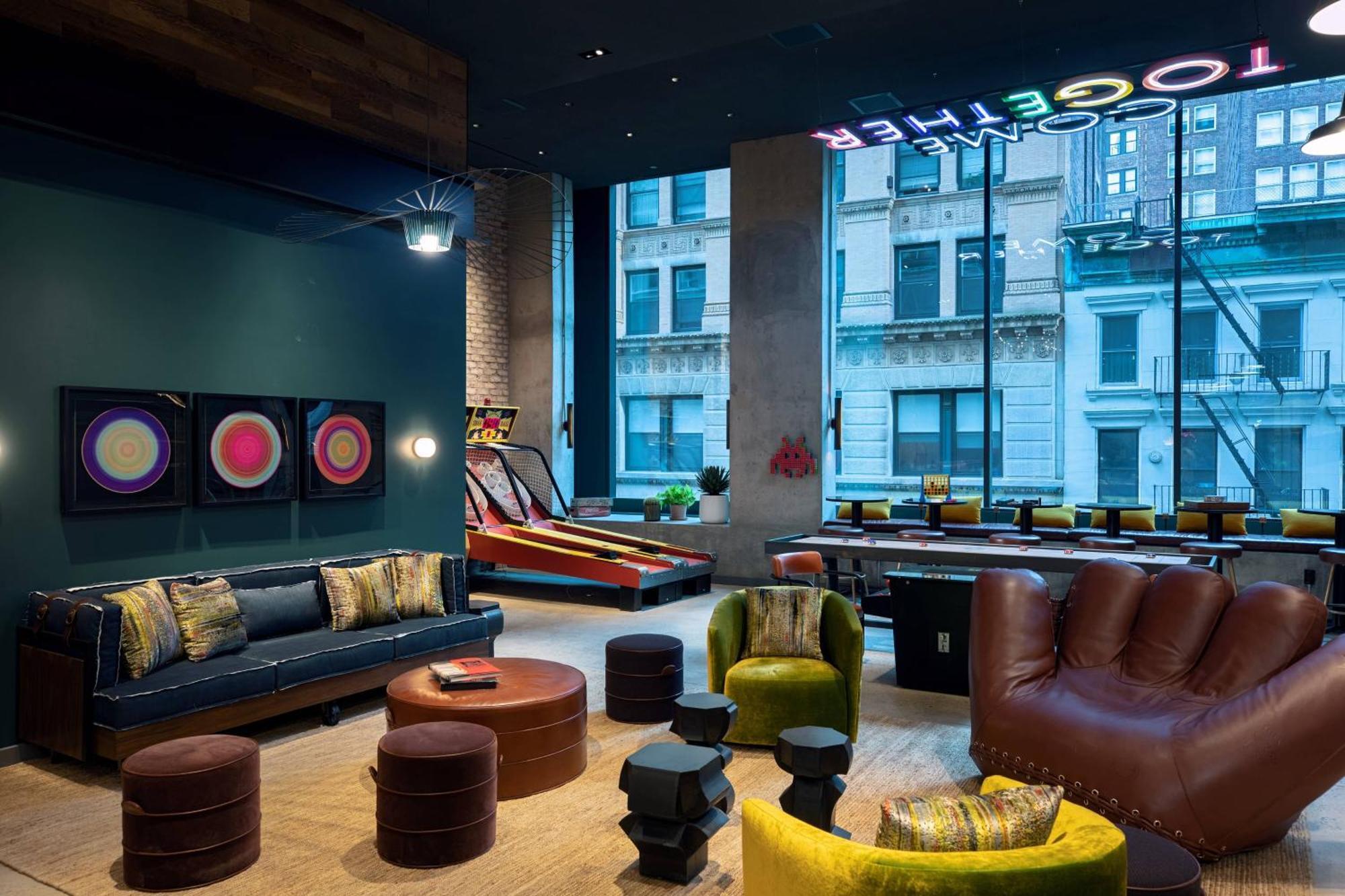 Moxy Nyc Downtown Hotell New York Eksteriør bilde